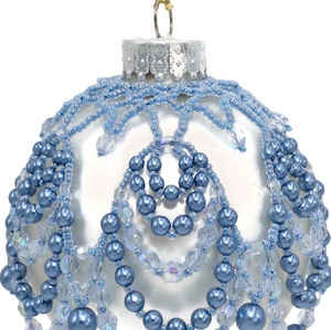 Tay Thủ Công Thủy Tinh Đính Cườm Đồ Trang Trí Giáng Sinh Đồ Trang Trí Bau Cho Xmas Tree Treo Đồ Trang Trí Giáng Sinh Với Số Lượng Lớn Giá - Product Image 3