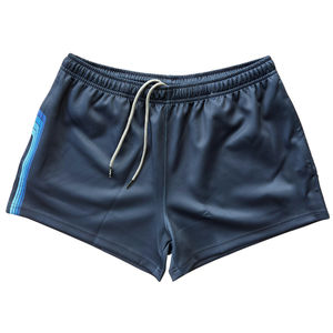 Venta al por mayor directo de fábrica personalizado Footy Shorts 100% poliéster dos tonos Rugby Footy Shorts con bolsillo para las mujeres - Product Image 5