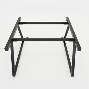 HCTH014 Industrial Trapeze II Concept Assembly <b>Table</b> Legs 120x120 2-Piece Set for Dining Hospital Cabinets <b>Coffee</b> <b>Table</b> Legs - Product Image 2