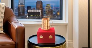 Copper Moscow Mule Tankard Mugs Capacity 18 Ounce Premium Quality Gift Packed Red Colored Velvet <b>Box</b> Perfect for gift - Product Image 4