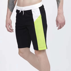 Shorts d'été classiques mi-longs pour hommes, shorts de détente doux pour hommes avec logo personnalisé imprimé, parfaits pour les journées chaudes - Product Image 3