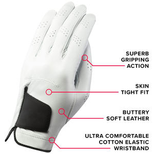 Guantes de Golf DARIB IMPEX de Diseño Personalizado para Zurdos, de Piel de Oveja Cabretta, Antideslizantes, con Cierre de Velcro, Duraderos - Product Image 5