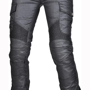 Pantalones Vaqueros de Motocicleta D-Ride Moto Dark Cargo para Protectores de Rodilla y Cadera, Secado Rápido y Transpirables para la Seguridad en la Conducción Masculina - Product Image 3