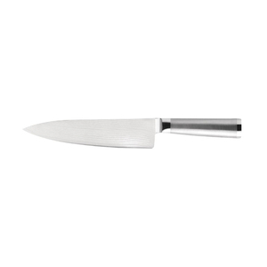 Couteau de chef de cuisine professionnel OEM personnalisé en gros manche en palissandre couteau de chef de cuisine en acier Damas avec étui en cuir - Product Image 2