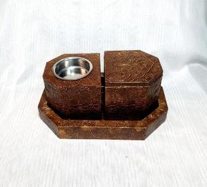 Juego de soporte de incienso Oud de Material ecológico con diseño tejido de ratán Natural juego de bandeja de quemador de incienso para decoración del hogar del Hotel al mejor precio - Product Image 6