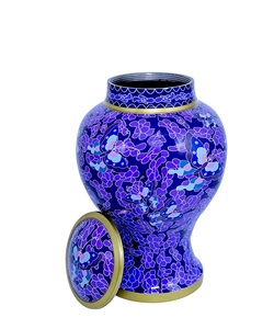 Blue Urn <b>Pet</b> Urn Cremation Decorative Box <b>Ashes</b> <b>Keepsake</b> <b>pet</b> urn cat Burial Memorial for Human <b>Ashes</b> - Product Image 1