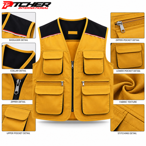Gilet réfléchissant pour événements en gros avec impression de logo personnalisé pour les opérations en extérieur et les équipes de bénévoles - Product Image 6