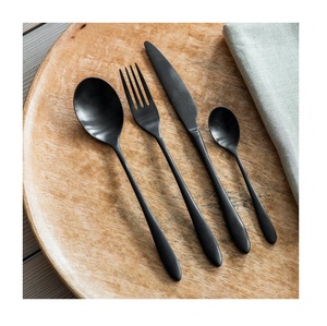 Juego de cubiertos de acero inoxidable de lujo de estilo único con mango personalizado para fiesta y decoración del hogar a bajo precio - Product Image 4