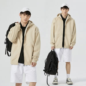 Sweats à capuche personnalisés pour hommes hiver longue capuche adulte acide lavage impression en gros - Product Image 4