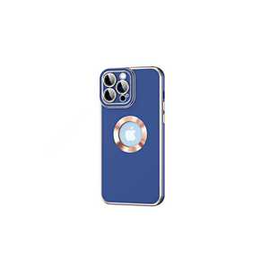 Coque de téléphone en silicone antichoc bleu marine de qualité supérieure pour iPhone 13 Pro Max, coque arrière en silicone souple compatible avec XS 14 Plus A22 Styles - Product Image 1