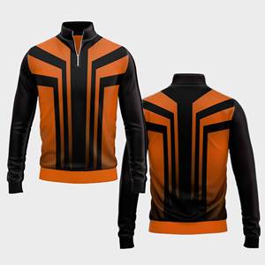 Custom Professional Design Quarter <b>Jacket</b> <b>Men</b> Women Youth Sportswear Quick Dry Team <b>Pullover</b> - Product Image 5