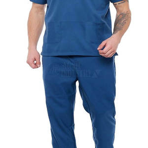 Uniformes Médicos de Alta Calidad para Hombre, 100% Algodón, Conjuntos de Uniformes Quirúrgicos Personalizados al por Mayor, 2025 - Product Image 5