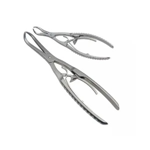 Ensemble d'instruments chirurgicaux orthopédiques manuels en acier inoxydable de haute qualité, pinces à maintenir les os, pinces à réduction osseuse dentées ISO - Product Image 1