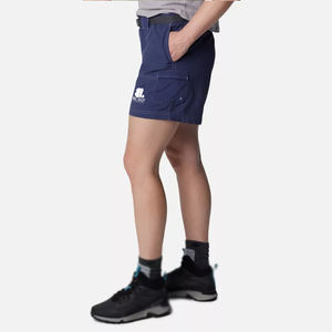 Shorts Cargo Casuales para Mujer, de Cintura Alta, con Múltiples Bolsillos, Cierre de Botones, Secado Rápido, Transpirables, Ecológicos, de Algodón, para Exteriores - Product Image 3