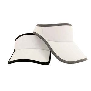 Latest Summer Outdoor Sports Visor <b>Cap</b> Printed Logo On Polyester Sun Protection Blank Visor Hat For Men And <b>Women</b> - Product Image 1