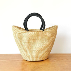 Sac de créateur tissé sacs en jonc de mer de la plus haute qualité panier d'herbe de mer en paille naturelle paniers bolga - Product Image 2