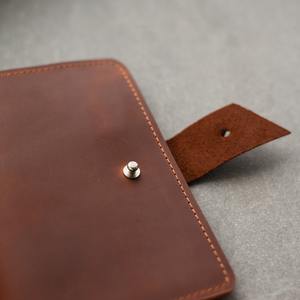 Cuero Yardage Cubiertas de libros Titular Personalizado Golf Scorecard Golfista Regalos para hombres 2017 - Product Image 5