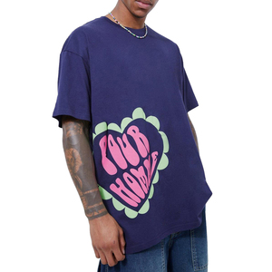 OEM 280 Gsm Coton épais 3D pour impression bouffante Hommes Surdimensionné 3D Stock en vrac Vêtements mélangés Vêtements d'occasion Fabricant de t-shirts - Product Image 1