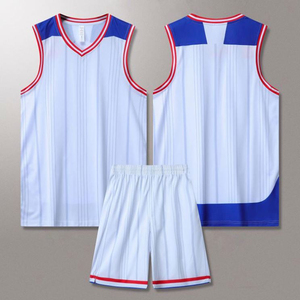 Vêtements d'équipe de basket-ball, maillot à séchage rapide, shorts respirants, vente en gros - Product Image 4