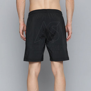 Shorts de sport décontractés pour hommes à prix de gros, écologiques, texture lisse, séchage rapide, respirants pour la course et les activités de plein air - Product Image 3