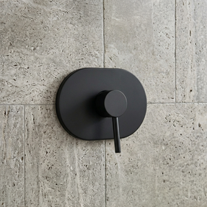 Miscelatore doccia da incasso monocomando Koricini Fiemme nero opaco - Product Image 5