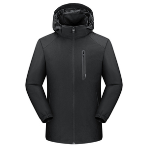 2025 Premium hommes léger toile Softshell veste en cuir véritable coquille imperméable coupe-vent respirant polaire doublé - Product Image 4