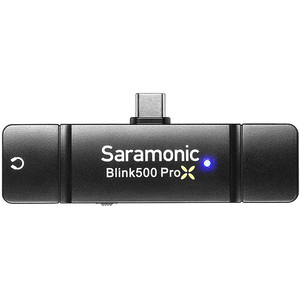 Saramonic Blink 500 ProX B6 Sistema de micrófono Lavalier inalámbrico digital para dos personas con conector de USB-C con estuche de carga - Product Image 5