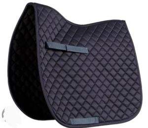 Luxury Black Horse Jumping Saddle <b>Pad</b> <b>Smartly</b> Designed with Fabric Lining - Product Image 2