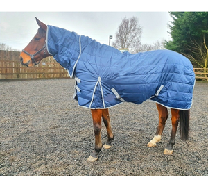 Des tapis stables faciles à nettoyer pour les chevaux conçus pour une utilisation en intérieur offrent confort et protection contre le froid tous les jours - Product Image 6