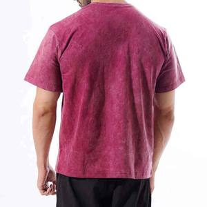 เสื้อยืดทรงหลวมของผู้ชายผ้าฝ้าย100% พิมพ์ลายใส่สบายเนื้อผ้าระบายอากาศได้ดีสไตล์สตรีท - Product Image 2