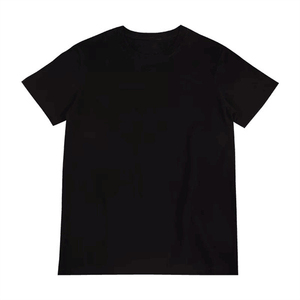 Camiseta Casual de Manga Corta con Cuello Redondo, Oversize, de Felpa 100% Algodón, con Logotipo Frontal Bordado Personalizado, Efecto Desgastado y Decolorado al Sol para Hombre - Product Image 6