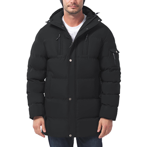 Chaud haute qualité Parkas veste manteau hommes 2025 hiver nouveau classique vêtements d'extérieur chauds tenues poches Parka vestes hommes - Product Image 1