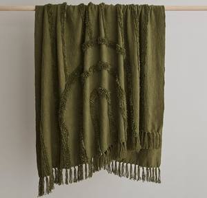 Haute qualité confortable doux canapé jeter couverture Boho couverture décorative pique-nique couverture avec gland jeter pour lit - Product Image 2