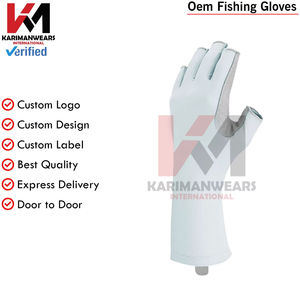 Custom <b>Fishing</b> <b>Gloves</b> for Men and Women Breathable Stretch Fabric <b>Gloves</b> with Adjustable Wrist Strap - Product Image 5