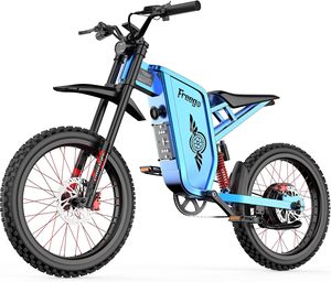 Moto elettrica per adulti, X2Pro elettrico Dirt Bike 6000W motore 60V/30Ah batteria, 50mph/70 miglia Off Road bicicletta elettrica - Product Image 1