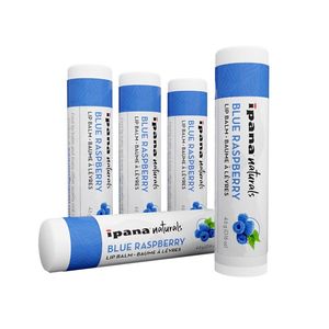 Bálsamo Labial de Frambuesa Azul de Marca Privada OEM Personalizado, Bálsamo Labial Natural con Vitamina E, Producto de Belleza y Cuidado Personal, Paquete de 5 - Product Image 1