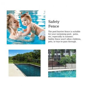 4 Foot X 12 Foot Outdoor Safety Swimming <b>Pool</b> Fence In-Ground Design Made in China - Product Image 4