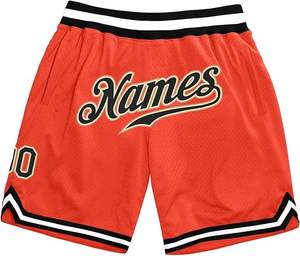 Factory Direct Retro Basketball Shorts Men's Double <b>Layer</b> Pocket Shorts - Product Image 2