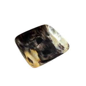 ชามเขาควายทำด้วยมือแบบสุ่มรูปร่างมันวาวขนาดวัวเขาวัวทำด้วยมือเฉดสีธรรมชาติของตกแต่งโต๊ะชามโต๊ะกลาง - Product Image 6