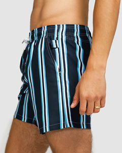 Fournisseurs de shorts de bain pour hommes Shorts en POLYESTER NYLON pour hommes avec poches Maillots de bain pour hommes Respirants avec personnalisation OEM - Product Image 3
