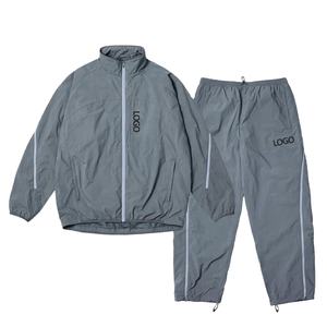 Conjunto Deportivo Impermeable con Cierre para Hombre y Unisex, Chaqueta y Pantalones de Alta Calidad para Otoño, con Cierre Ajustable en las Piernas - Product Image 6