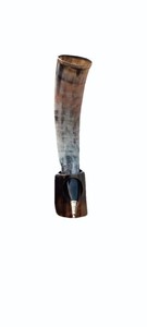 Jarra de cerveza de cuerno, jarra vikinga de cuerno, cuerno nórdico para beber - Product Image 2
