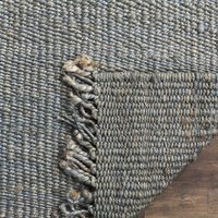Alfombra de área sólida de cáñamo superventas, técnica de tejido plano para decoración del hogar, sala de estar, habitación de invitados, espacio de oración, precio de fábrica