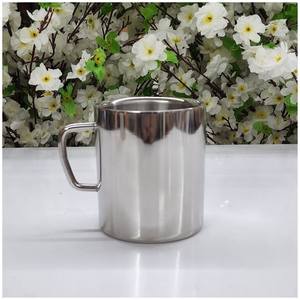 Nouvelle tasse à café en acier inoxydable bière boire cocktail boisson gazeuse café et thé tasse bureau à domicile cuisine restaurant décor de table - Product Image 1