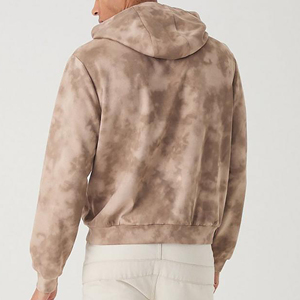 Sweat à capuche en molleton lourd 100% coton pour homme, avec impression DTG intégrale de logo personnalisé, motif camouflage Real Tree, collection automne - Product Image 2