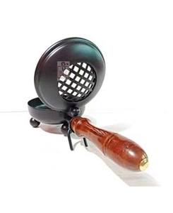 Brûleur de fer en métal Brûleur de charbon de bois d'encens essentiel moderne Utiliser un désodorisant domestique Brûleur d'encens noir pour hôtel et bar - Product Image 4