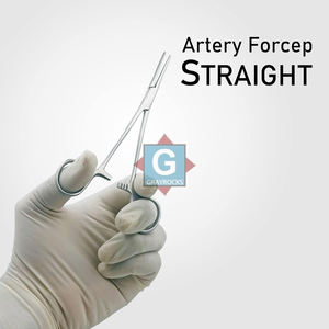 Pinzas de Arteria Kelly Rectas de Acero Inoxidable, Instrumentos Quirúrgicos Hemostáticos Manuales de Alta Calidad con Certificación CE - Product Image 2