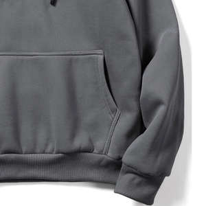 Novedad, Sudadera con Capucha para Hombre, Diseño Personalizado al por Mayor, Impresión 3D, Estilo Holgado, Color Liso, 100% Algodón, Gruesa - Product Image 4