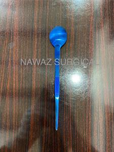 Cuchara de prueba Pinzas Platos dobles personalizados Cuchara azul de acero inoxidable con pinzas Cuchara de doble función - Product Image 3