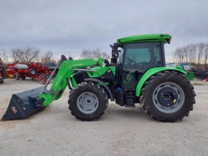Tractor de Ruedas Usado DEUTZ-FAHR 5110G, 110HP, 4WD, Bomba de Caja de Cambios, Rodamiento de Calidad Premium, Alta Productividad Agrícola, 4 Años de Garantía - Product Image 2